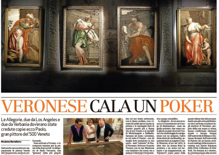 Veronese cala un poker